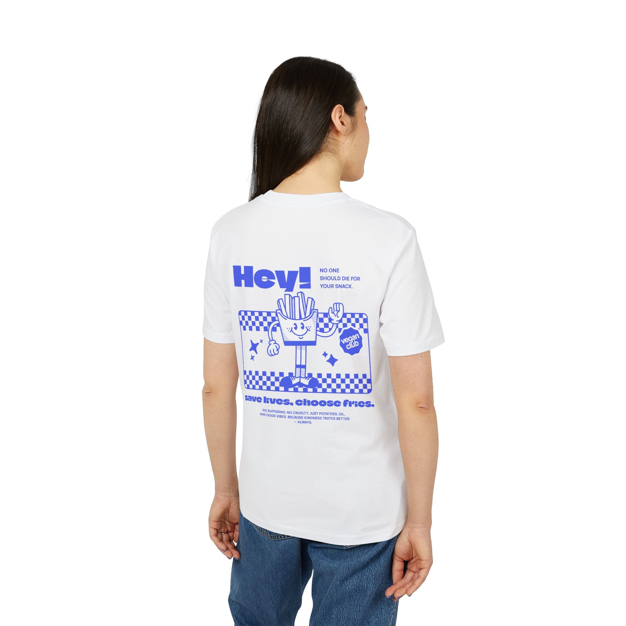 T-Shirt "Save Lives, Choose Fries"