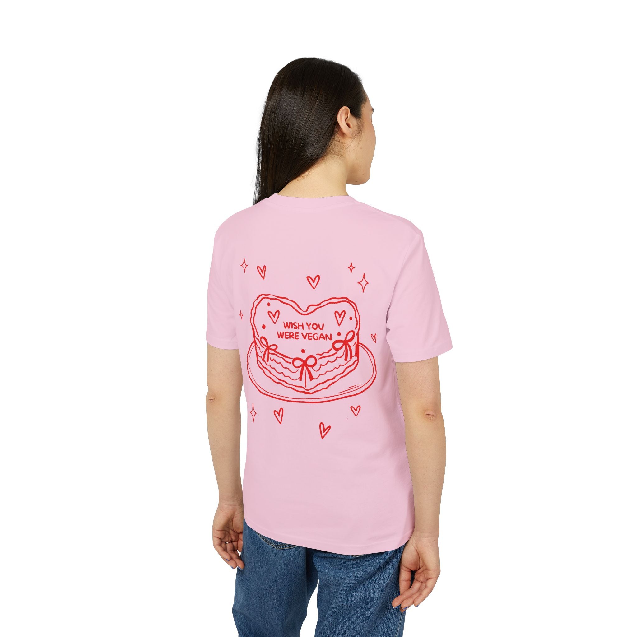 T-Shirt "Wish you were vegan"