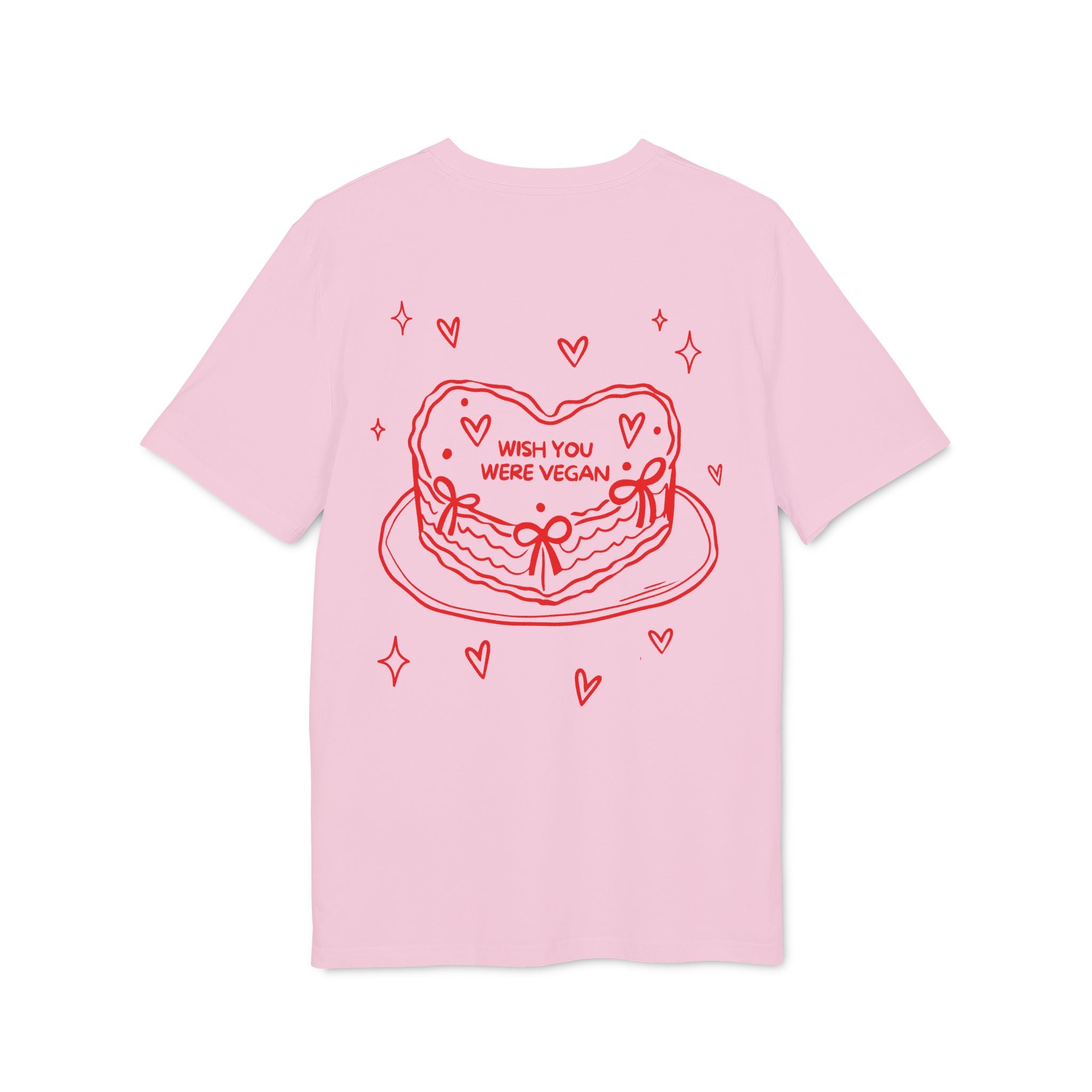 T-Shirt "Wish you were vegan"