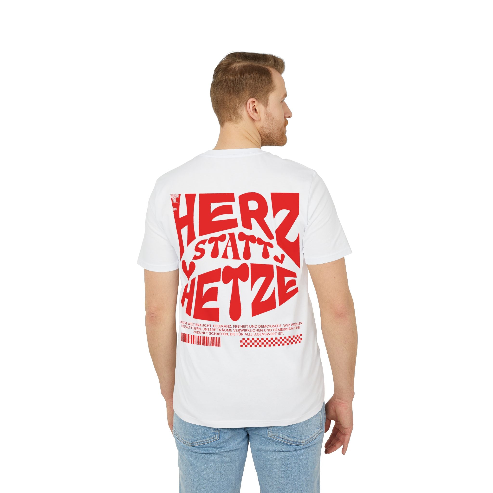 T-Shirt "Herz statt Hetze"