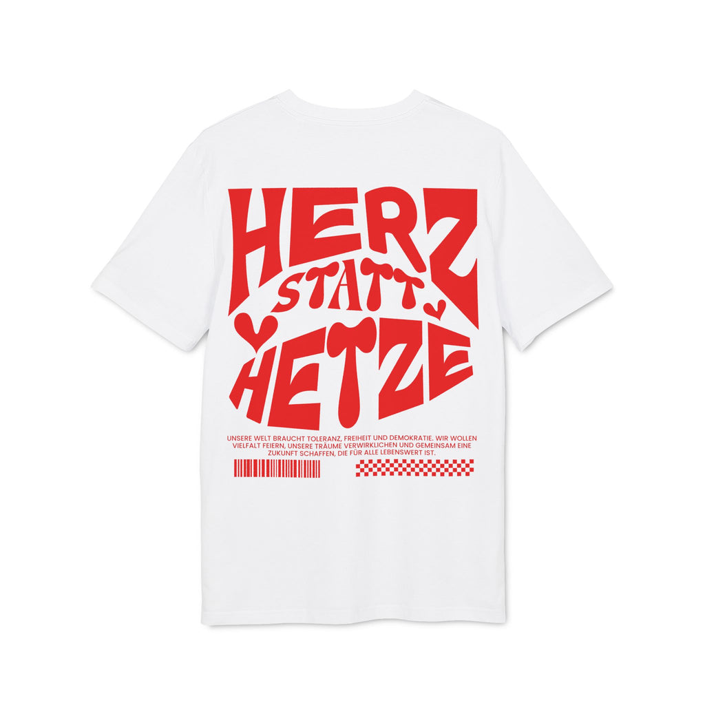 T-Shirt "Herz statt Hetze"