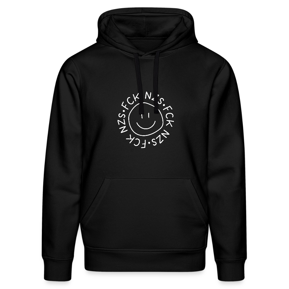 Hoodie "Fck Nzs" - black