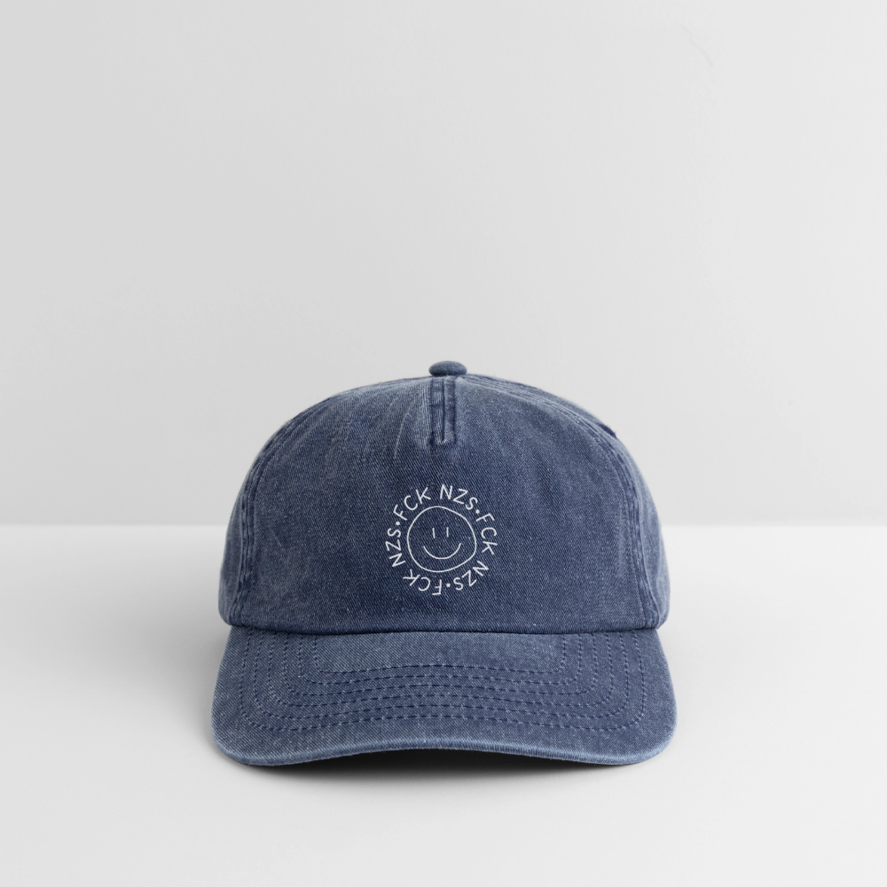 Vintage Cap "Fck Nzs" - Vintage Denim