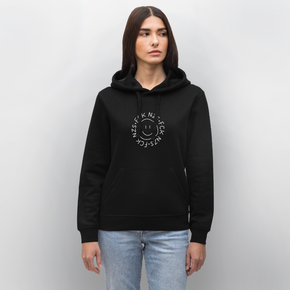 Hoodie "Fck Nzs" - black