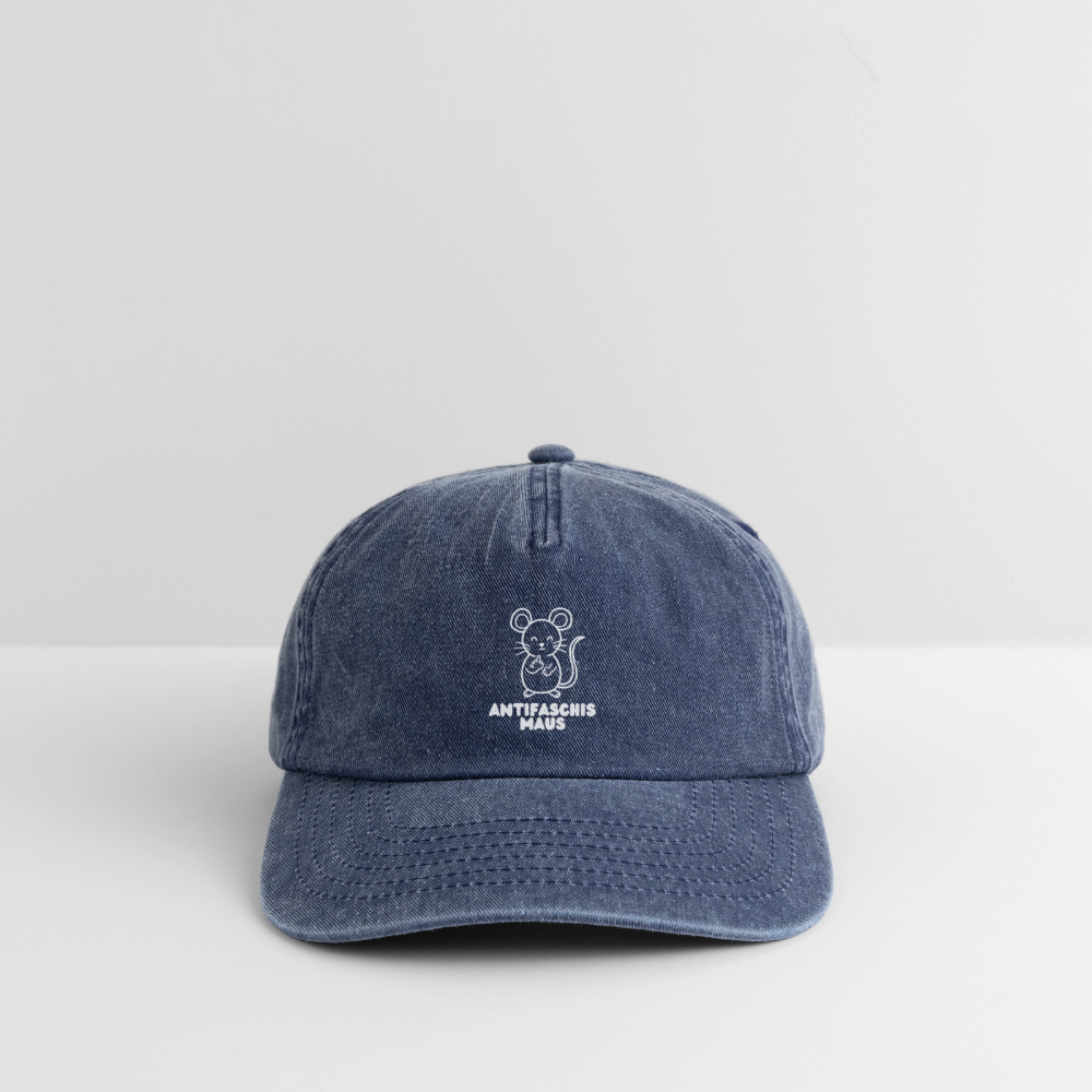 Vintage Cap "Antifaschismaus" - Vintage Denim