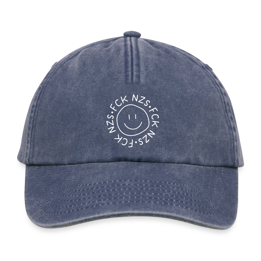 Vintage Cap "Fck Nzs" - Vintage Denim
