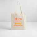 Jutebeutel "Liberté, Égalité, FckAfd" - Natur