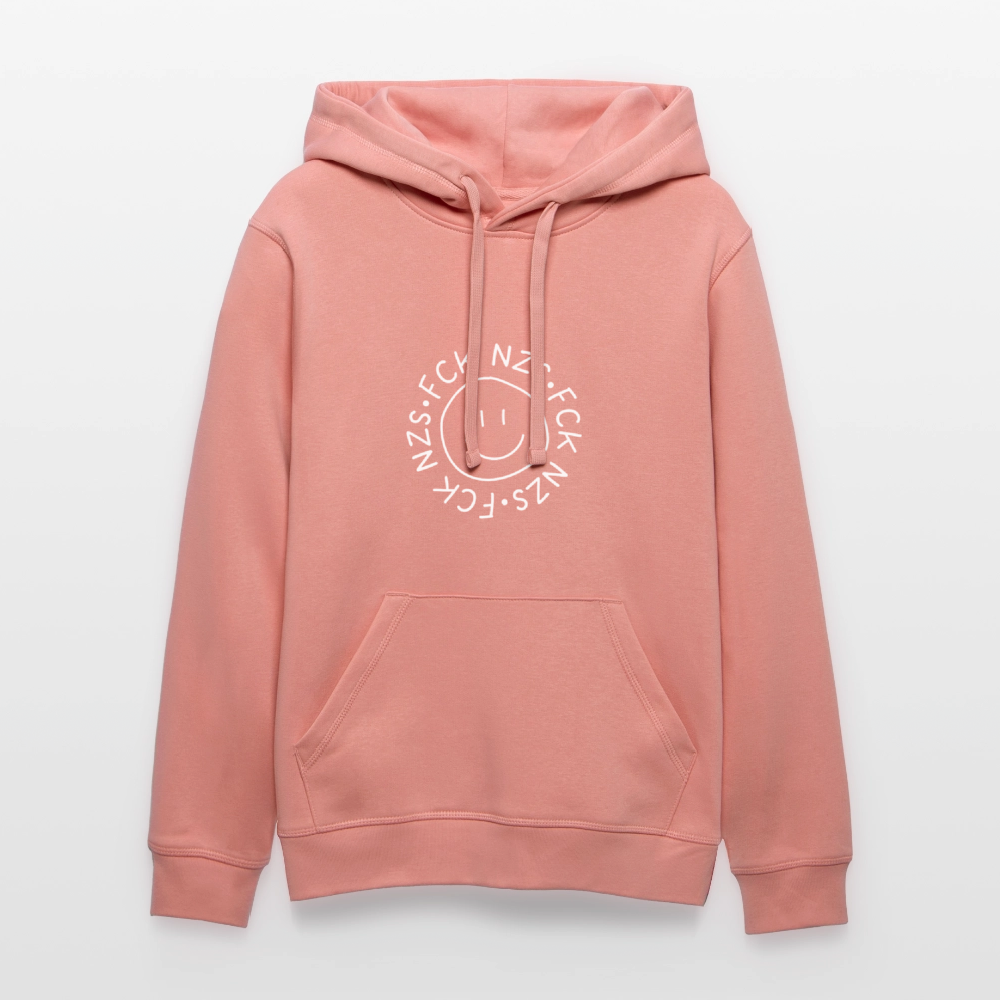 Hoodie "Fck Nzs" - canyon pink