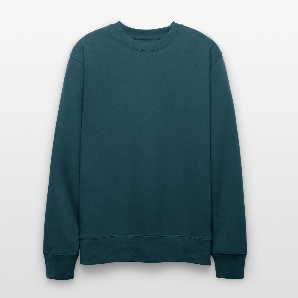 Sweatshirt "Together against fascism" - Dunkles Petrol