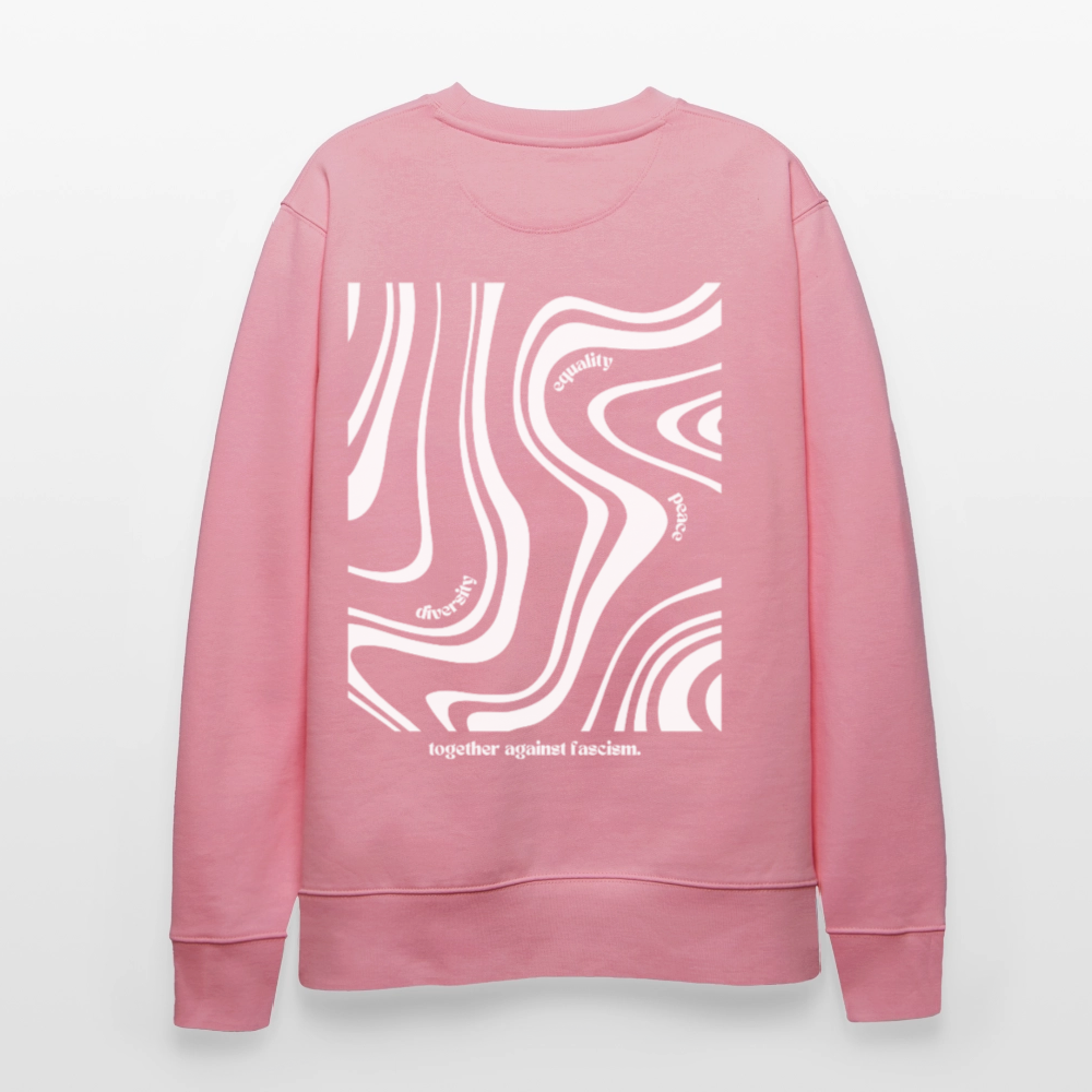 Sweatshirt "Together against fascism" - Lila Traum