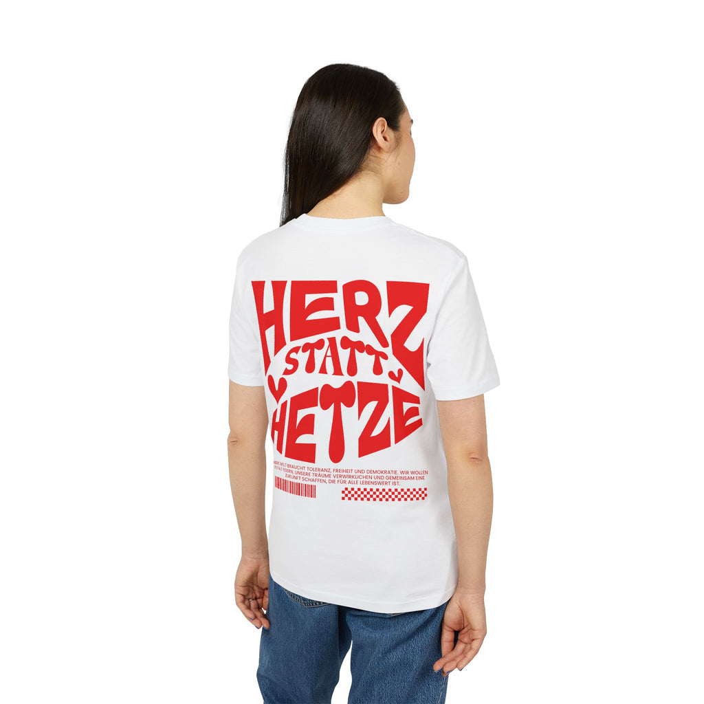 T-Shirt "Herz statt Hetze"