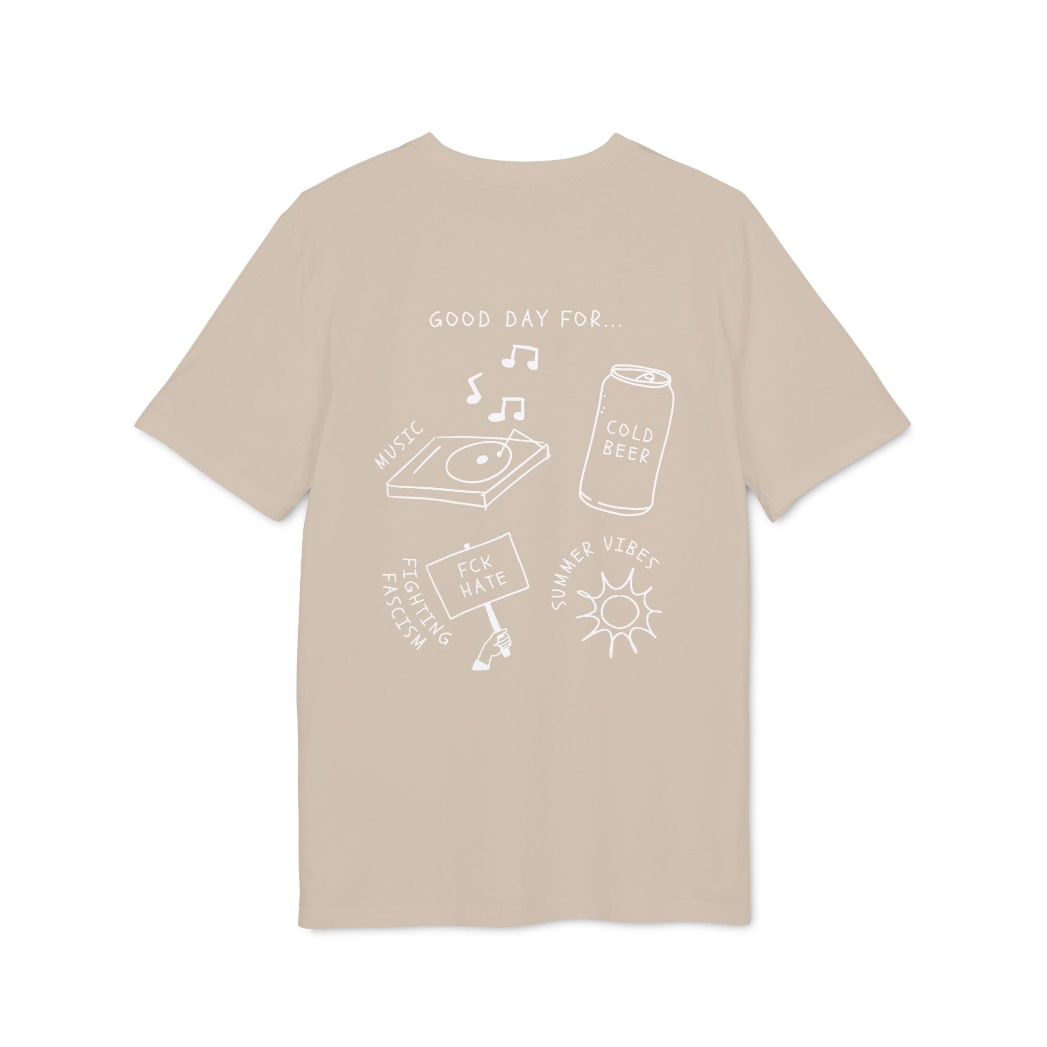 T-Shirt "Good day for fighting Facism"
